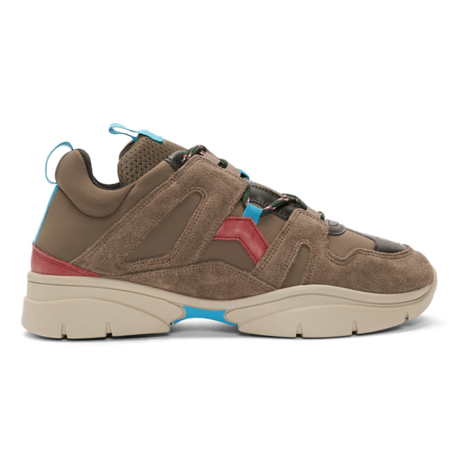 Isabel Marant Grey Kindka Mountain Sneakers