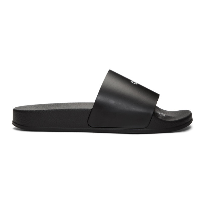 Off-White Black 'Off' Stamp Slides