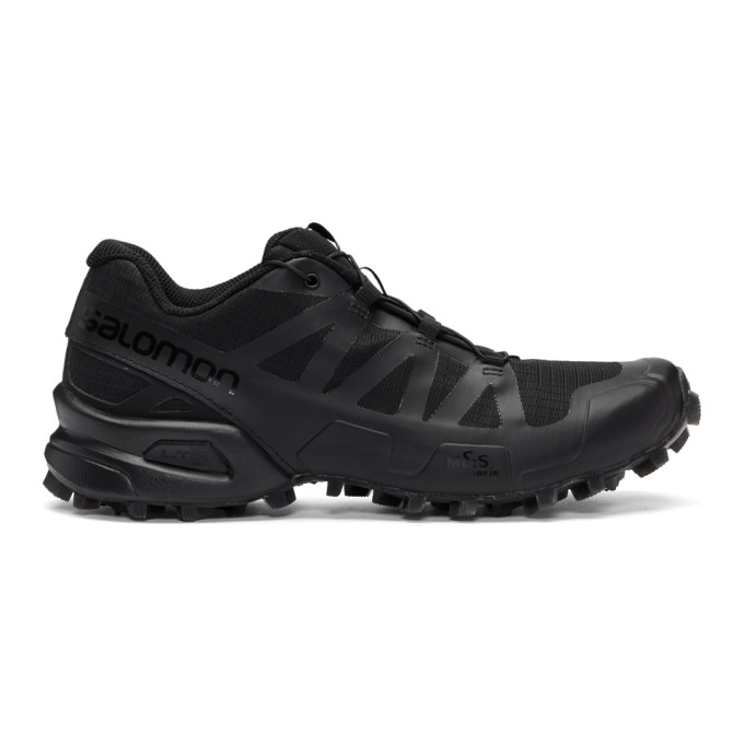 Boris Bidjan Saberi Black Salomon Edition Speedcross 3 Clear Sneakers