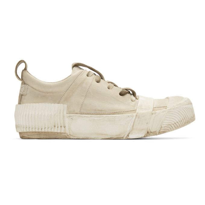 Boris Bidjan Saberi Grey Kangaroo Sneakers