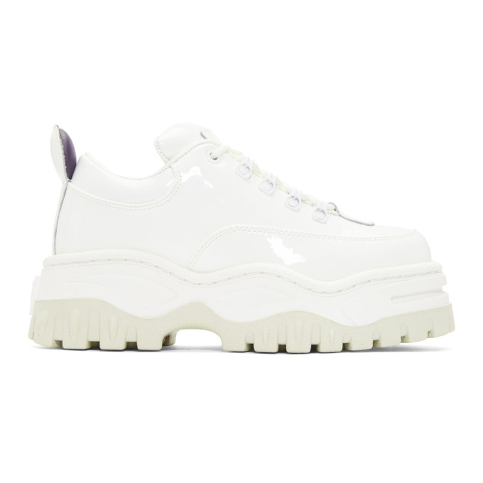 Eytys White Patent Angel Sneakers