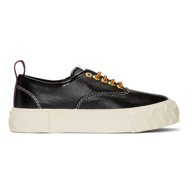 Eytys Black Viper Coated Sneakers