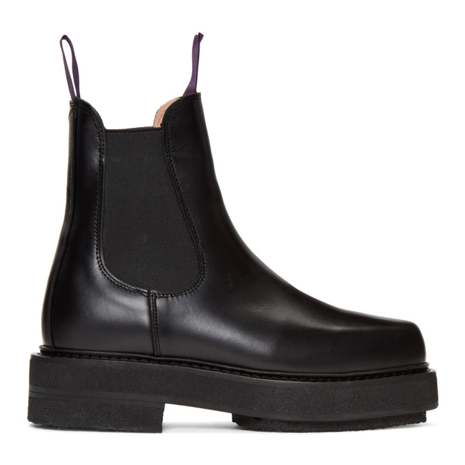 Eytys Black Ortega Chelsea Boots