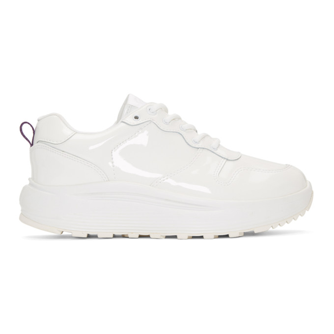 Eytys White Patent Jet Sneakers