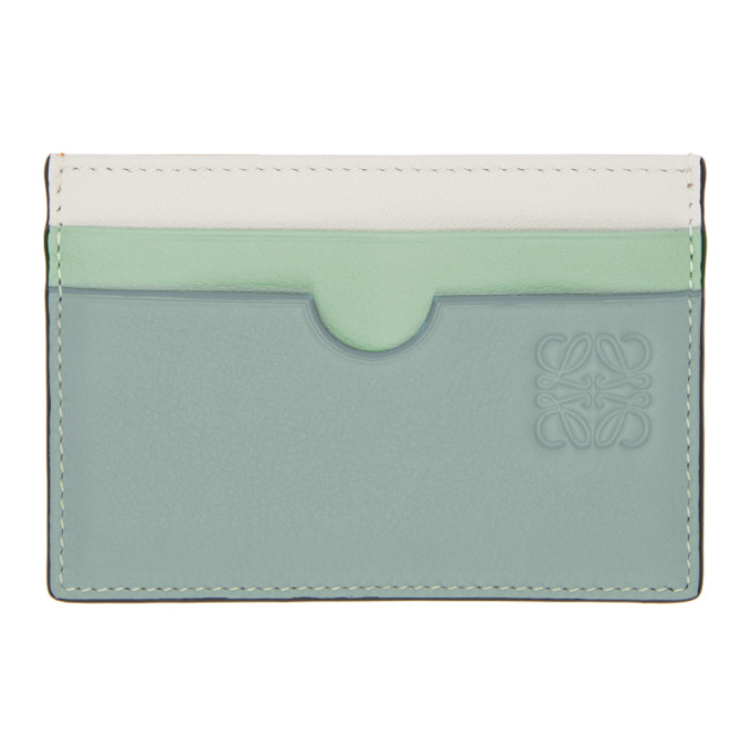 LOEWE LOEWE MULTICOLOR PAULAS IBIZA EDITION RAINBOW CARD HOLDER