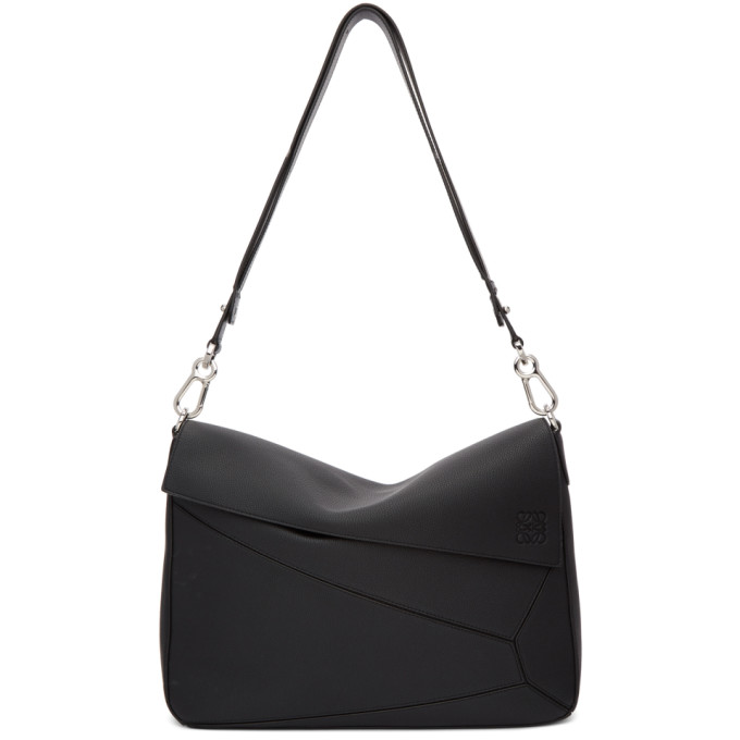 Loewe Black XL Puzzle Messenger Bag