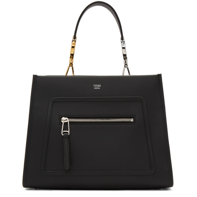 Fendi Black Small Runaway Tote