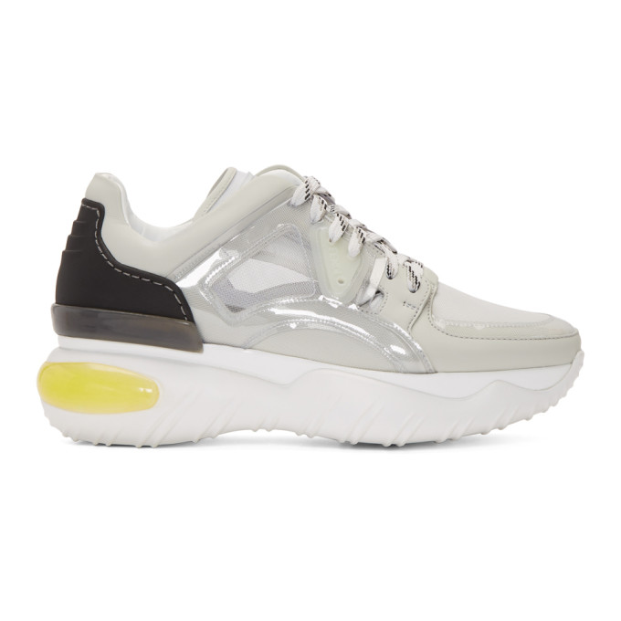 Fendi White Fancy Sneakers