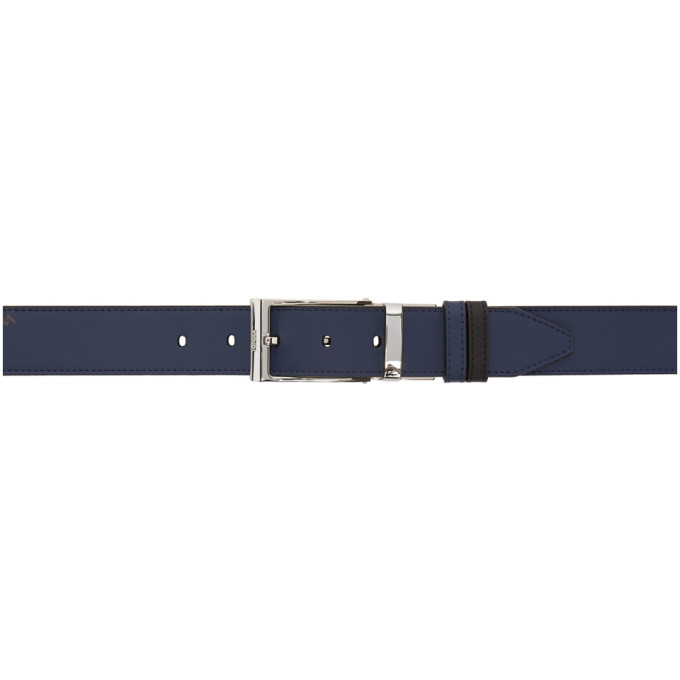 Fendi Ceinture noire et bleue Super Bugs