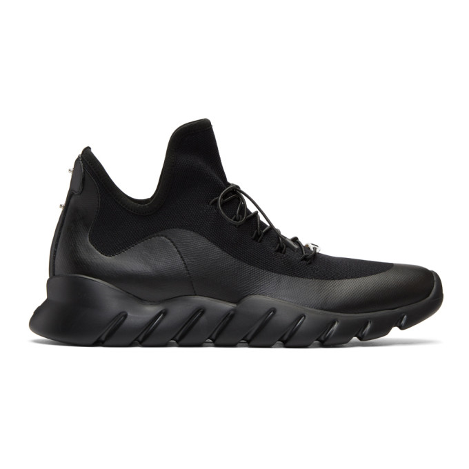 Fendi Black 'Fendi Vocabulary' Running Sneakers