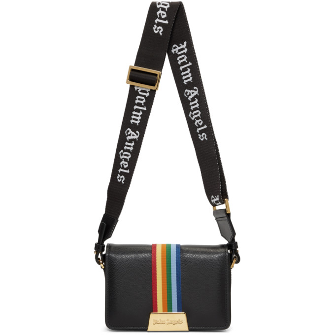 Palm Angels Black Iconic 'High As Your Expectations' Plain Bag
