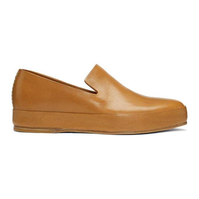 Feit Tan Hand Sewn Loafers