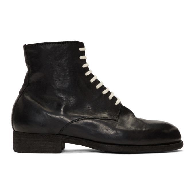 Guidi Black Horse Vintage Ball Boots