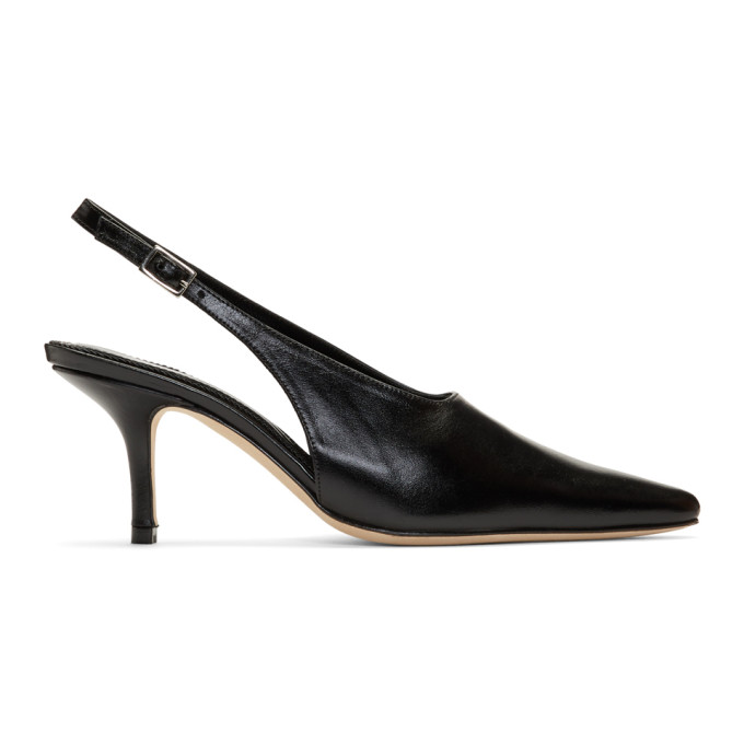 Dorateymur Black Groupie II Heel Mules