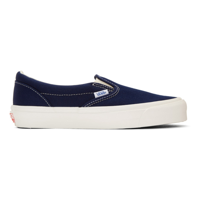Vans Blue OG Classic Slip-On Sneakers