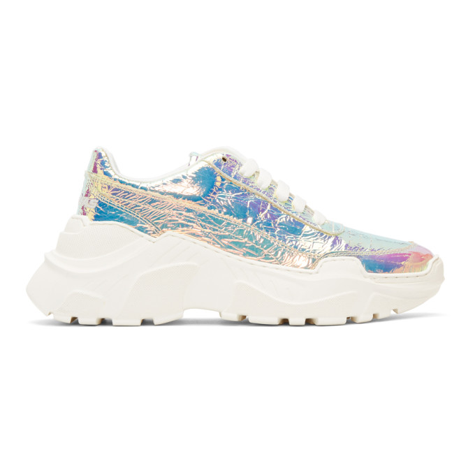 Joshua Sanders Multicolor Holographic Zenith Light Sneakers