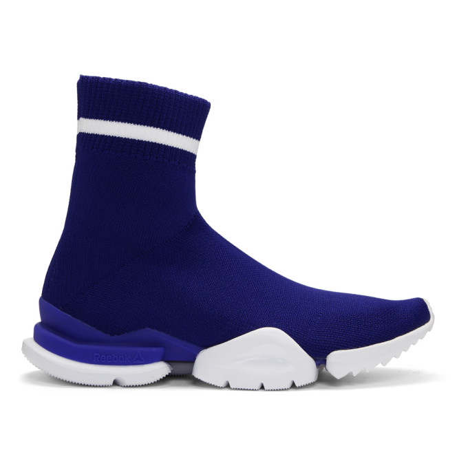 Reebok Classics Blue Sock Run Sneakers