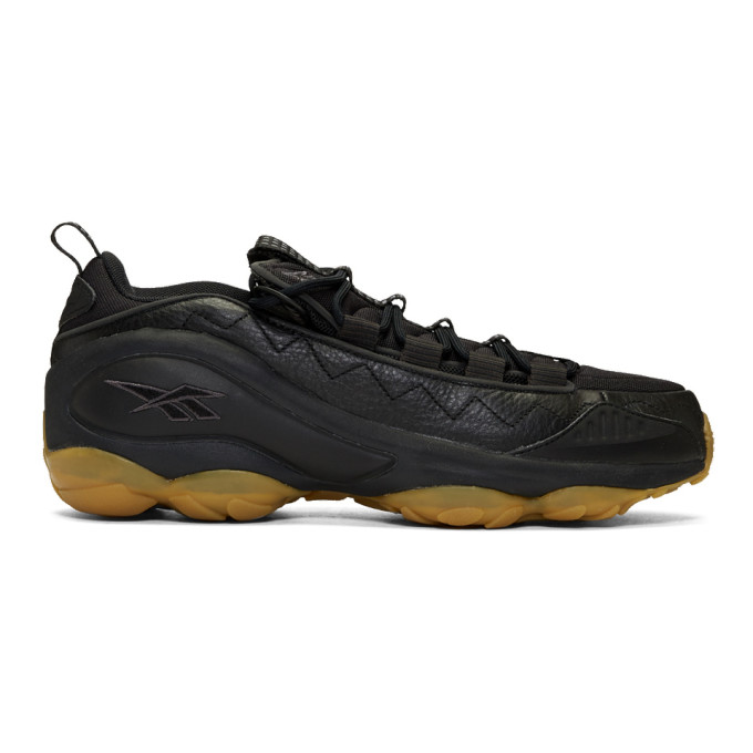 Reebok Classics Black DMX Run 10 Gum Sneakers