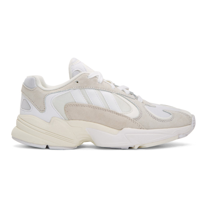 adidas Originals White Yung 1 Sneakers
