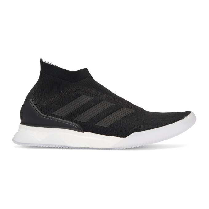 adidas Originals Black & White Predator Tango 18+ High-Top Sneakers
