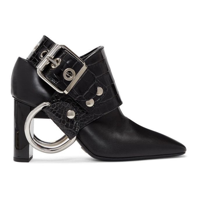 Alyx Black Sling Boots