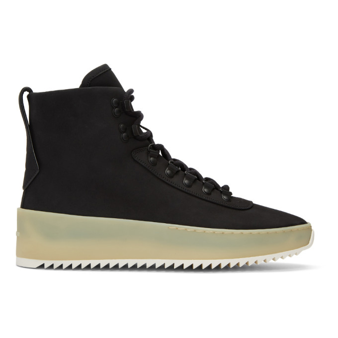 Fear of God Black Hiking Boots