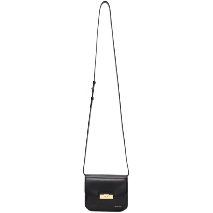 Victoria Beckham Black Eva Cross Body Bag
