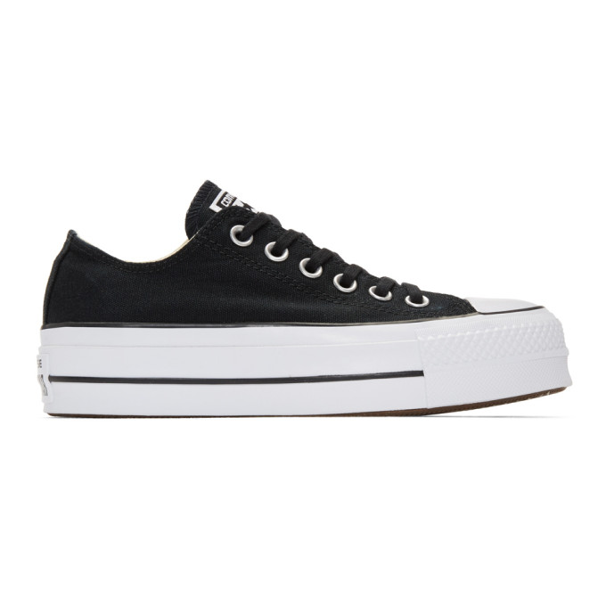 Converse Black & White Chuck Taylor All Star Lift Sneakers