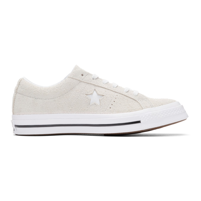 Converse White Suede One Star Ox Sneakers