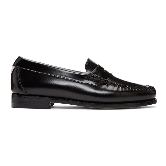 Re/Done Black Whitney Loafers