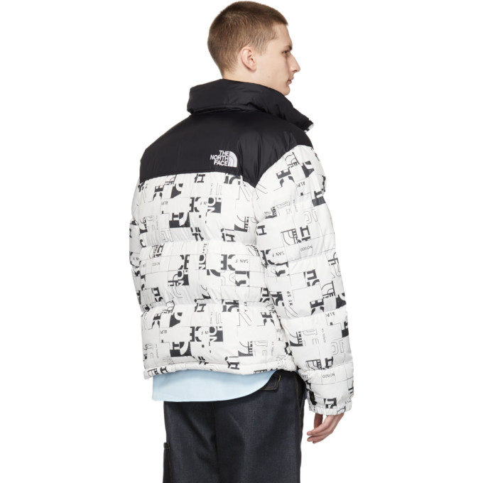 the north face nuptse 1996 white