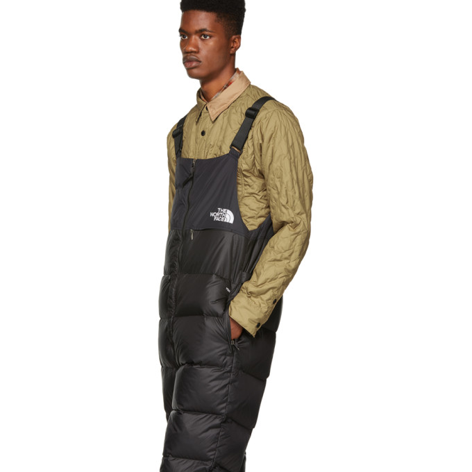 the north face nuptse bib down overall