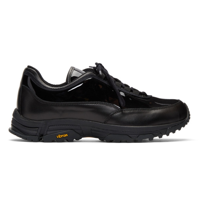 Our Legacy Black Poseidon Patent Sneakers