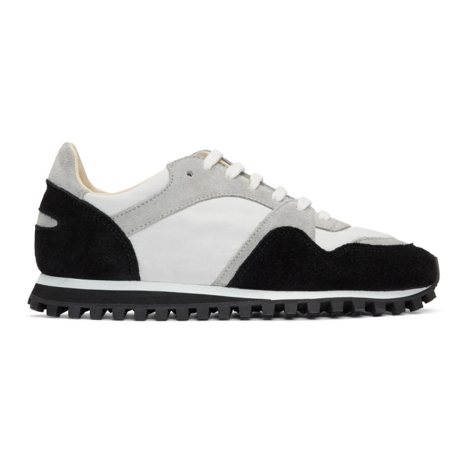 Spalwart Black Suede Marathon Trail Low GB Sneakers