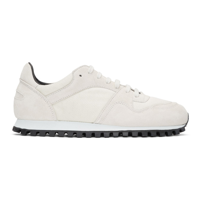 Spalwart White Marathon Trail Low Mesh Sneakers