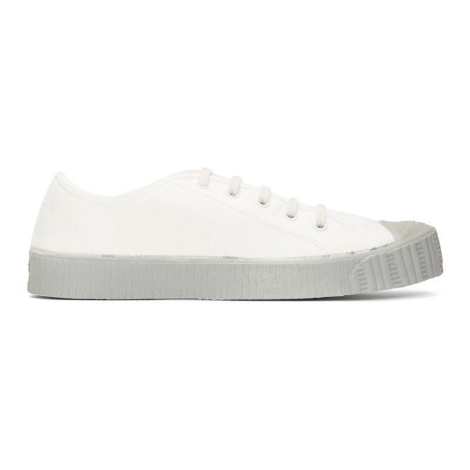 Spalwart White & Grey Special Low GS Sneakers