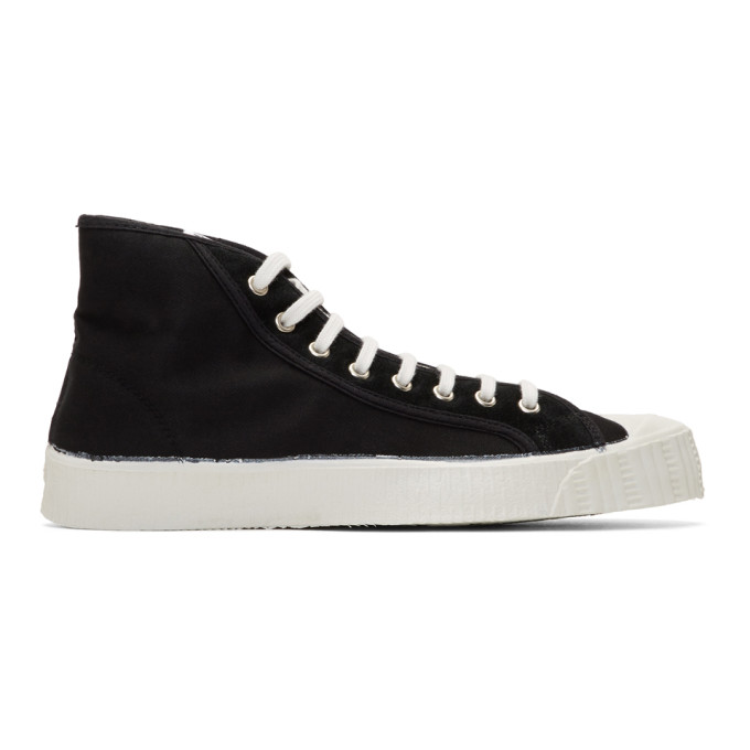 Spalwart Black Special Mid Twill WS Sneakers