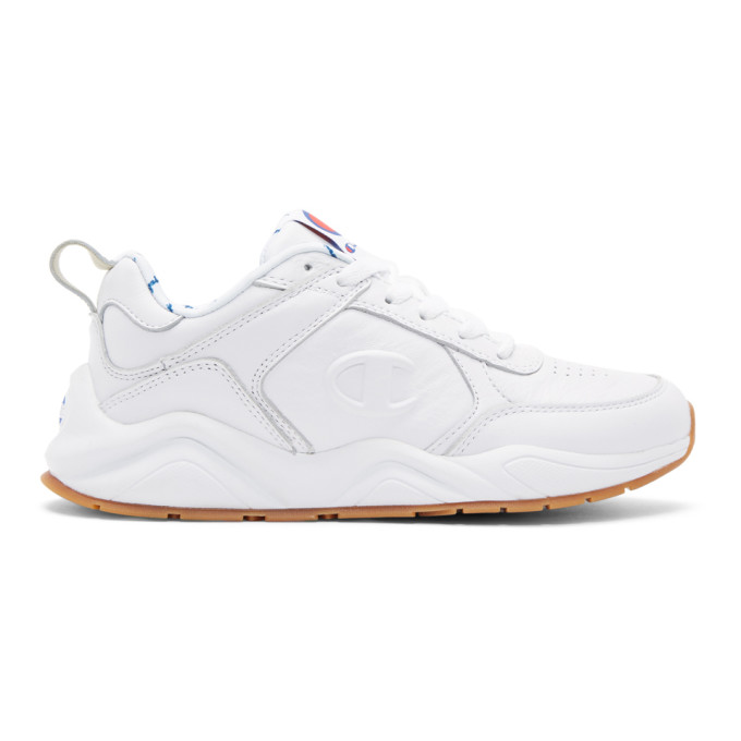 Champion Reverse Weave White 93Eighteen Sneakers