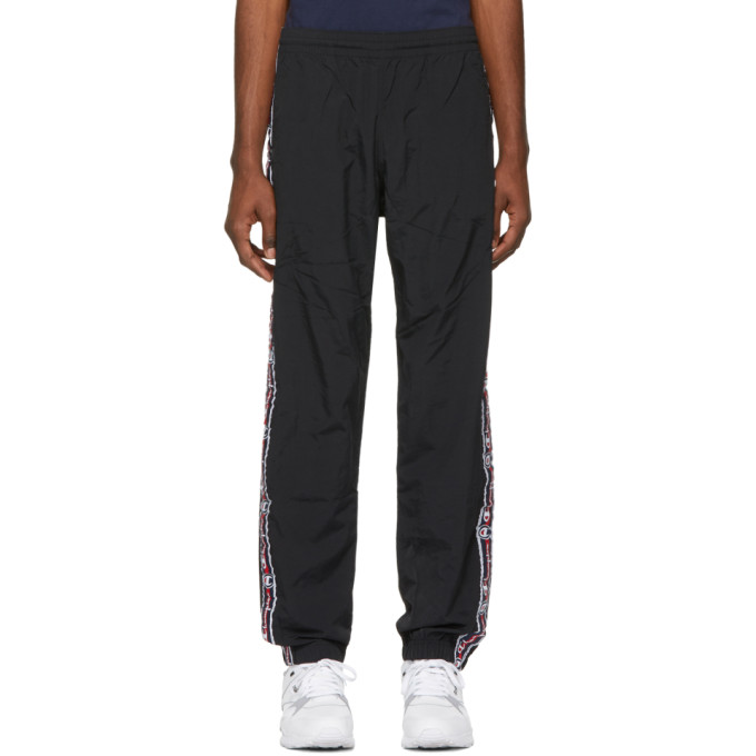 champion reverse weave corporate taped track pant