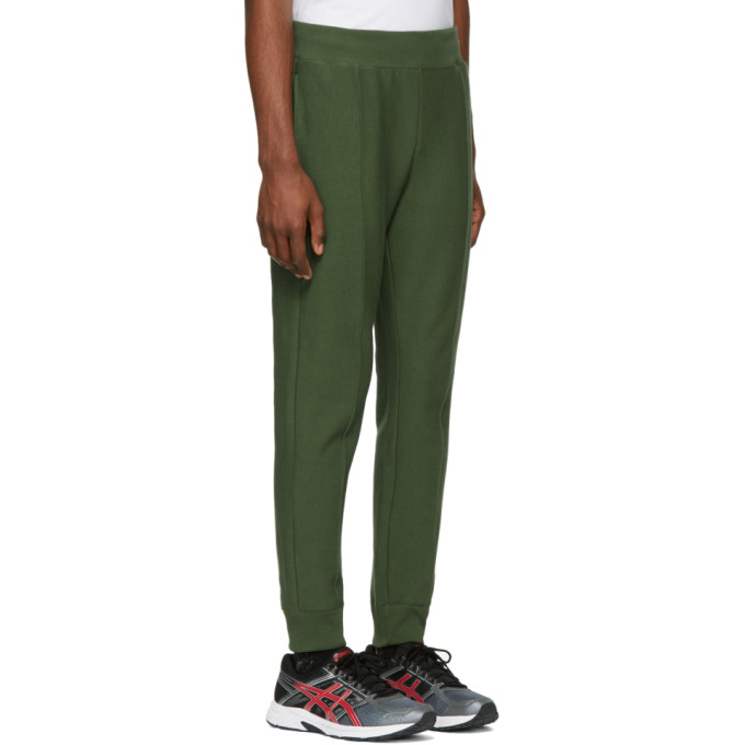 olive green champion joggers