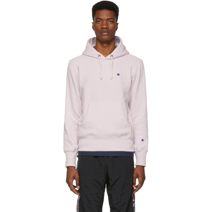 champion & uo vertical logo hoodie sweatshirt