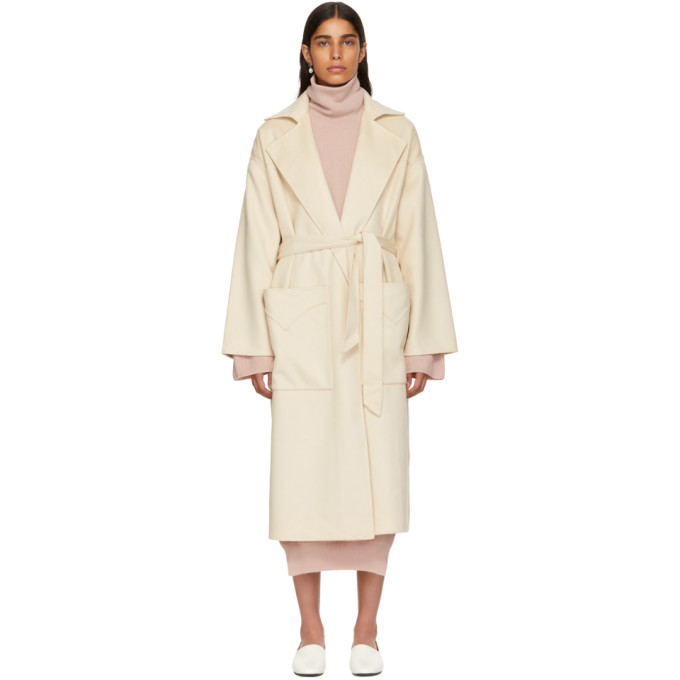 Nanushka Beige Alamo Coat