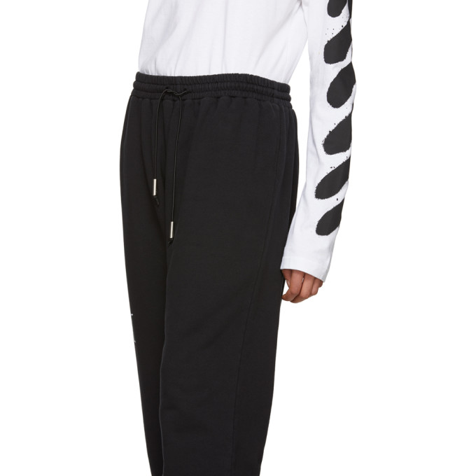 Shop A Cold Wall Black Cotton Track Pants Shop A Cold Wall Black Cotton Track Pants
