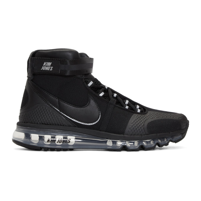 NikeLab Black Kim Jones Edition Air Max 360 High-Top Sneakers