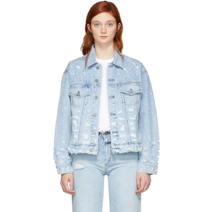 Grlfrnd Blue Denim Kim Jacket