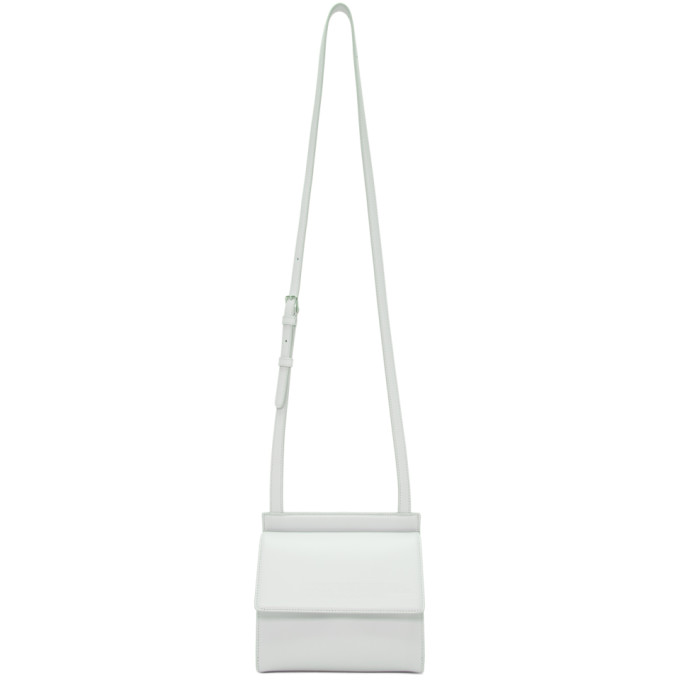 Calvin Klein 205W39NYC Blue Foldover Cross Body Bag