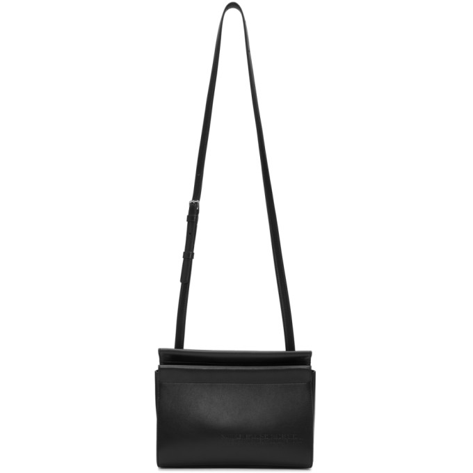 Calvin Klein 205W39NYC Black Top Zip Cross Body Bag