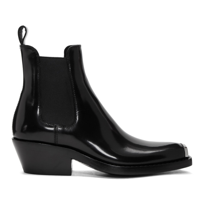 Calvin Klein 205W39NYC Black Western Claire Boots