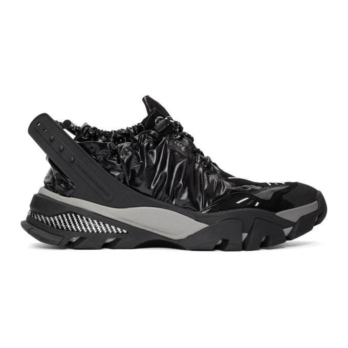 Calvin Klein 205W39NYC Black Nylon Carsdat 8 Sneakers