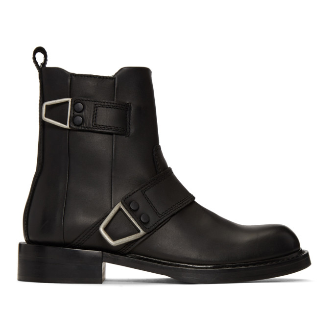 belted chelsea boots